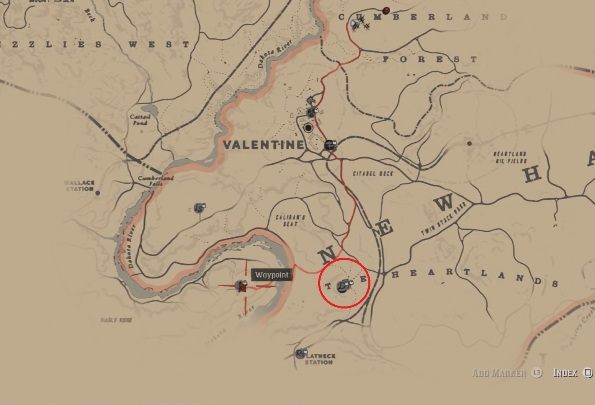 Six Point Cabin - automatycznie odblokuje się po ukończeniu misji głównej Wizyta towarzyska (Paying a Social Call) - Red Dead Redemption 2: Kryjówki gangów - kryjówki, lokalizacje, mapa - Red Dead Redemption 2 - poradnik do gry