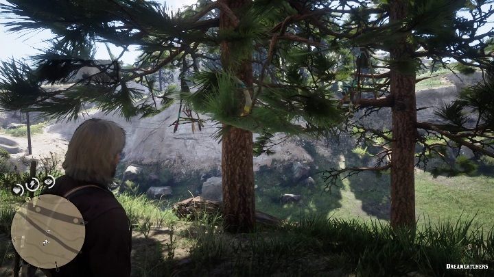 Dziesiąty znajdziesz koło Valentine, na jednym ze wzgórz - Red Dead Redemption 2: Łapacze snów - lista, mapy, porady - Red Dead Redemption 2 - poradnik do gry