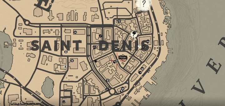 Sklep z bronią możesz obrabować w Saint Denis - Red Dead Redemption 2: Napady na sklepy - jak obrabować? Lista, lokacje, mapy - Red Dead Redemption 2 - poradnik do gry