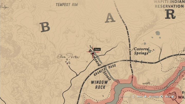 Ten petroglif znajdziesz w okolicach Whintard Stait - Red Dead Redemption 2: Petroglify, rysunki naskalne - gdzie znaleźć? Lista - Red Dead Redemption 2 - poradnik do gry