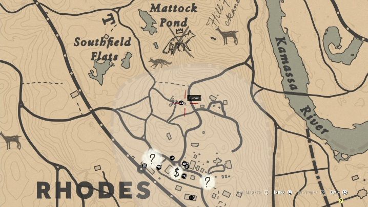 1 - Red Dead Redemption 2: Jack Hall Gang - mapa skarbów - Red Dead Redemption 2 - poradnik do gry