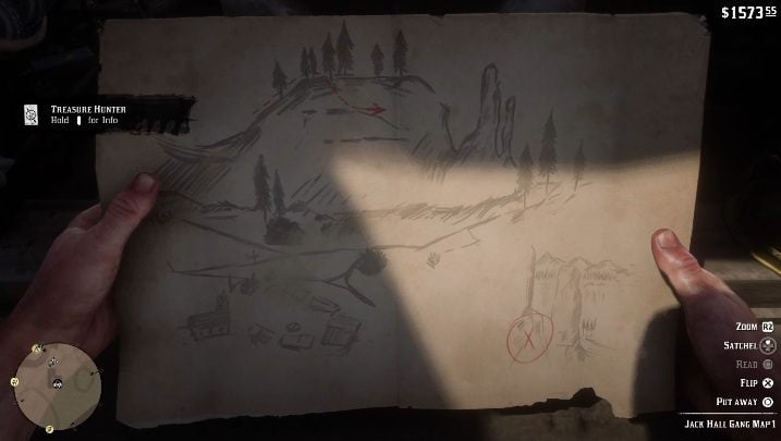 2 - Red Dead Redemption 2: Jack Hall Gang - mapa skarbów - Red Dead Redemption 2 - poradnik do gry