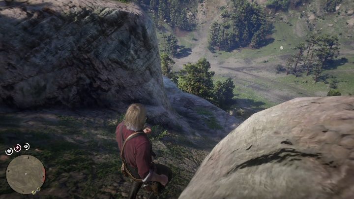 Na samej górze skręć w lewo - Red Dead Redemption 2: Jack Hall Gang - mapa skarbów - Red Dead Redemption 2 - poradnik do gry
