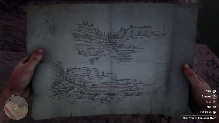 2 - Red Dead Redemption 2: Kosztowny skarb, mapa - Red Dead Redemption 2 - poradnik do gry