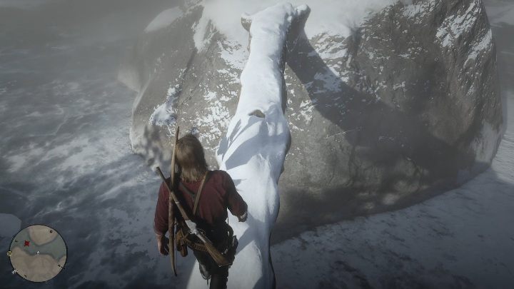 W tej okolicy znajdziesz kawałek drzewa - Red Dead Redemption 2: Kosztowny skarb, mapa - Red Dead Redemption 2 - poradnik do gry