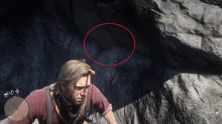 Twoim kolejnym zadaniem będzie zeskoczenie na 3 niższe półki skalne - Red Dead Redemption 2: Kosztowny skarb, mapa - Red Dead Redemption 2 - poradnik do gry