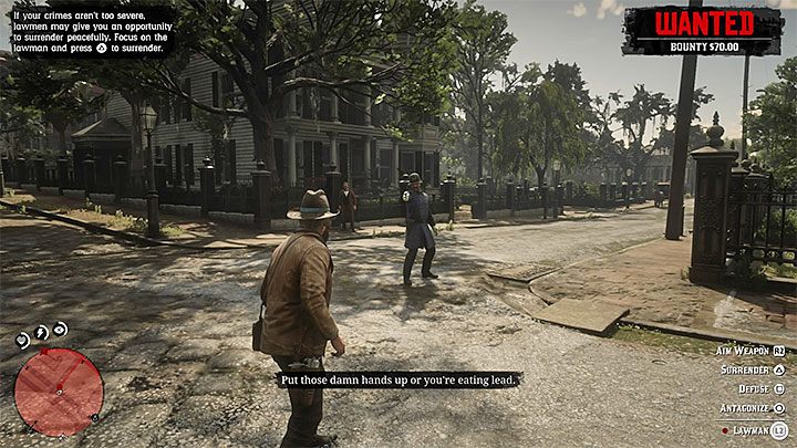 Drugie możliwe rozwiązanie problemu to poddanie się i wylądowanie w więzieniu - Red Dead Redemption 2: System przestępczości - rodzaje, skutki, grzywny - Red Dead Redemption 2 - poradnik do gry