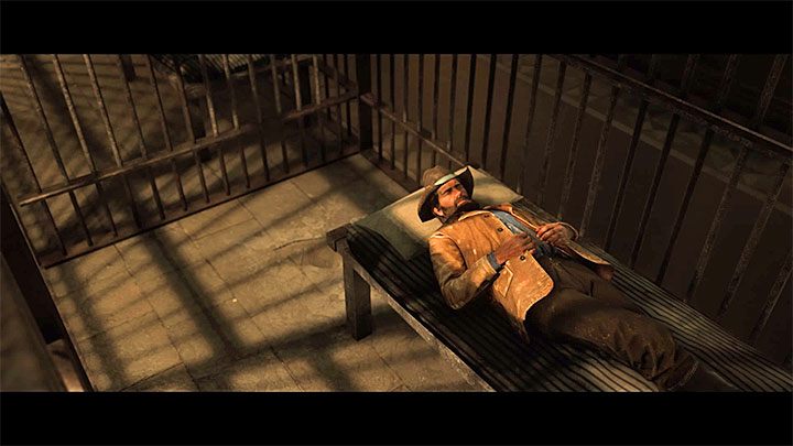 Athur wyląduje na pewien czas w więzieniu - Red Dead Redemption 2: Grzywna (Bounty) - jak zdjąć z bohatera? - Red Dead Redemption 2 - poradnik do gry