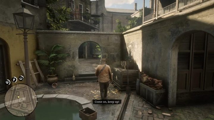 Udaj się we wskazane miejsce, pomów z dziećmi, a następnie idź za nimi - Red Dead Redemption 2: Uroki cywilizacji - Solucja - Red Dead Redemption 2 - poradnik do gry