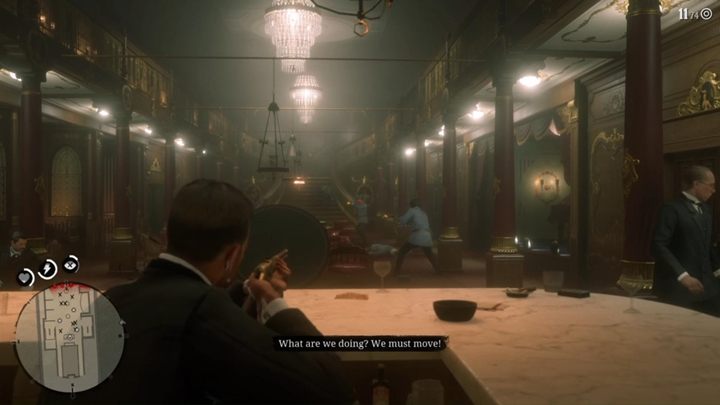 Podążaj teraz za Javierem do baru - Red Dead Redemption 2: Noc pełna rozpusty - Solucja - Red Dead Redemption 2 - poradnik do gry