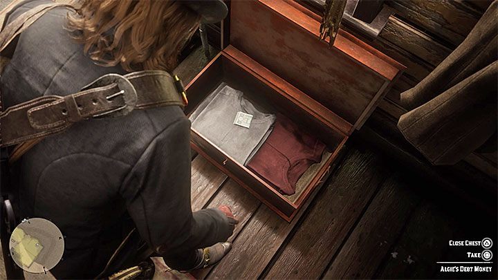 Twoim nowym zadaniem jest przeszukanie domu po to żeby znaleźć skrytkę z pieniędzmi - Red Dead Redemption 2: Lichwiarstwo i inne grzechy 5 - opis przejścia, mapa - Red Dead Redemption 2 - poradnik do gry