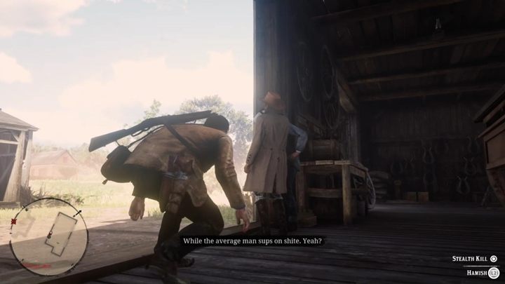 Opis przejścia misji: Misję rozpoczniesz, gdy dotrzesz do Posiadłości Braithwaite - Red Dead Redemption 2: Uroki tytoniu - Solucja - Red Dead Redemption 2 - poradnik do gry