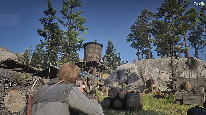 Podążaj stopniowo w stronę głównego obozu łowców nagród gdzie więziony jest Sean - Red Dead Redemption 2: Pierwsi będą ostatnimi - Solucja - Red Dead Redemption 2 - poradnik do gry
