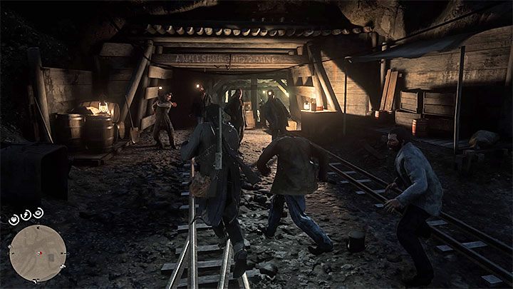Po obejrzeniu cut-scenki ze spotkania wyrusz do kopalni zlokalizowanej na zachód od miasta - Red Dead Redemption 2: Nie szukaj rozgrzeszenia - opis przejścia, mapa, porady - Red Dead Redemption 2 - poradnik do gry