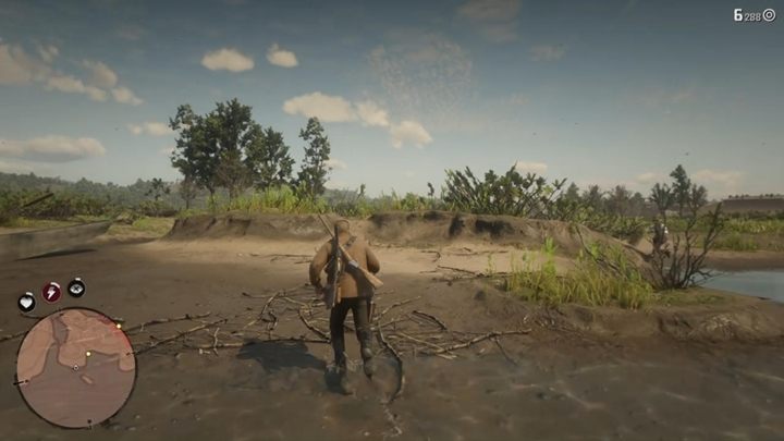 W końcu dotrzesz do rzeki i zostawionej przy brzegu łódki - Red Dead Redemption 2: Godziny odwiedzin - Solucja - Red Dead Redemption 2 - poradnik do gry