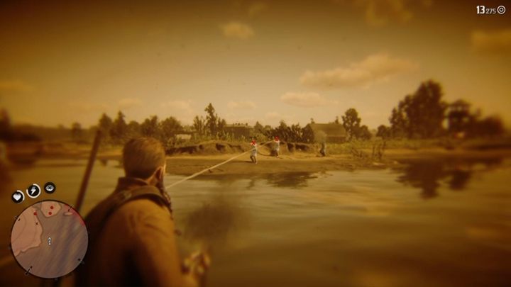 Gdy wejdziesz do łodzi, będziesz musiał zabić kilku wrogów, którzy zostali na brzegu - Red Dead Redemption 2: Godziny odwiedzin - Solucja - Red Dead Redemption 2 - poradnik do gry