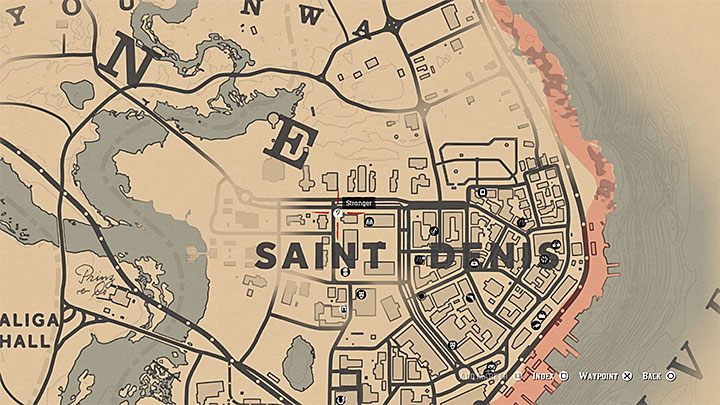 Podczas pobytu w mieście Saint Denis możesz natrafić na kobietę oznaczoną pytajnikiem - Red Dead Redemption 2: Mniejsze zadania poboczne - opis przejścia, mapy, porady - Red Dead Redemption 2 - poradnik do gry