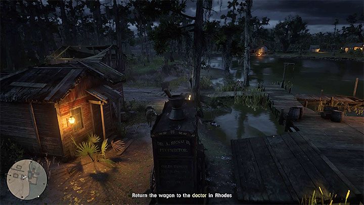 Dotrzyj do miejsca gdzie przebywają złodzieje wozu - to lokacja Macobs End - Red Dead Redemption 2: Mniejsze zadania poboczne - opis przejścia, mapy, porady - Red Dead Redemption 2 - poradnik do gry