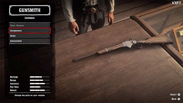 Rozwiązanie problemu braku lunety jest bardzo proste - musisz odwiedzić dowolny sklep z bronią w świecie gry - Red Dead Redemption 2: Luneta do karabinu - jak zdobyć? - Red Dead Redemption 2 - poradnik do gry