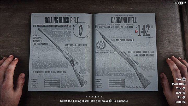 Po tym jak dostatecznie awansujesz w głównej fabule gry możesz też otrzymać gotowy karabin snajperski - Red Dead Redemption 2: Luneta do karabinu - jak zdobyć? - Red Dead Redemption 2 - poradnik do gry