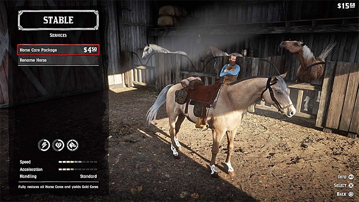 Trzeci sposób to zapłacenie za zaopiekowanie się koniem w stajni - Red Dead Redemption 2: Szczotka dla konia - jak zdobyć? Jak wyczyścić konia? - Red Dead Redemption 2 - poradnik do gry