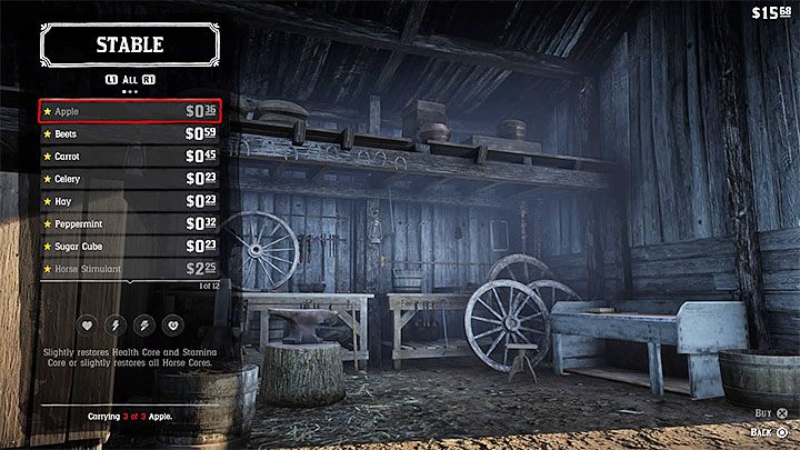 Każdy koń posiada własne wskaźniki energii i własne rdzenie - Red Dead Redemption 2: Rdzenie zdrowia, wytrzymałości i zabójczego instynktu - Red Dead Redemption 2 - poradnik do gry