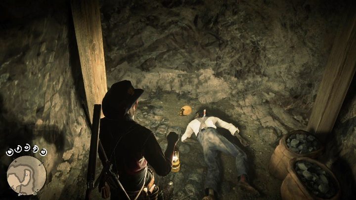 Nóż jest w jaskini, aby go dostać, musicie wysadzić ładunek znajdujący się na wejściu - Red Dead Redemption 2: Unikalne przedmioty do zdobycia - lista wszystkich - Red Dead Redemption 2 - poradnik do gry