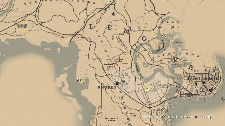 1 - Red Dead Redemption 2: Legendarny lis - mapy, porady - Red Dead Redemption 2 - poradnik do gry