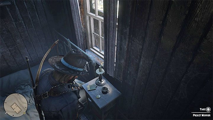 Po dotarciu na miejsce wejdź do chatki - Red Dead Redemption 2: Prośby o przedmioty od członków gangu - lista - Red Dead Redemption 2 - poradnik do gry