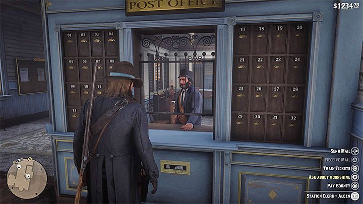 Arthur może pozyskać alkohol dzięki napadnięciu na wóz i musisz w związku z tym spotkać się z Aldenem w miasteczku Rhodes - Red Dead Redemption 2: Łaska wiedzy - opis przejścia, mapa, porady - Red Dead Redemption 2 - poradnik do gry