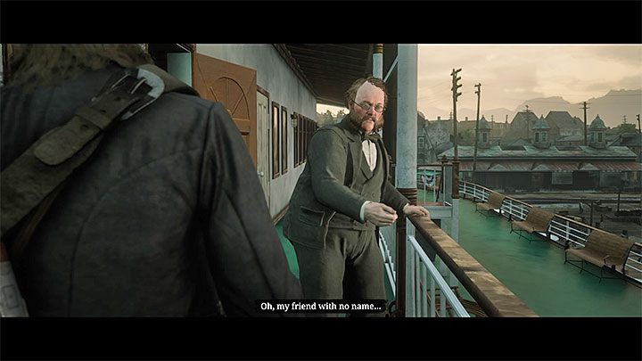 Od barmana dowiesz się, że mężczyzni przebywają na statku zacumowanym w Saint Denis - Red Dead Redemption 2: Zadanie z rewolwerowcami - jak skończyć? - Red Dead Redemption 2 - poradnik do gry
