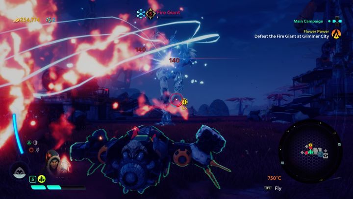 Ogniogant pod wpływem zimna. - Jak pokonać Ognioganta w Starlink Battle for Atlas? - Starlink Battle for Atlas poradnik do gry