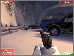 KONIECZNIE uważaj na widocznego na screenie snajpera - Zadanie 3 - OPIS PRZEJŚCIA - Tom Clancys Rainbow Six 3: Raven Shield - poradnik do gry