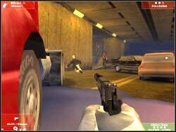 Po wejściu do tunelu wcale nie będzie łatwiej - Zadanie 3 - OPIS PRZEJŚCIA - Tom Clancys Rainbow Six 3: Raven Shield - poradnik do gry