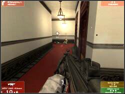 Kolejne miejsce, w którym wpadniesz na wrogów - Zadanie 10 - OPIS PRZEJŚCIA - Tom Clancys Rainbow Six 3: Raven Shield - poradnik do gry