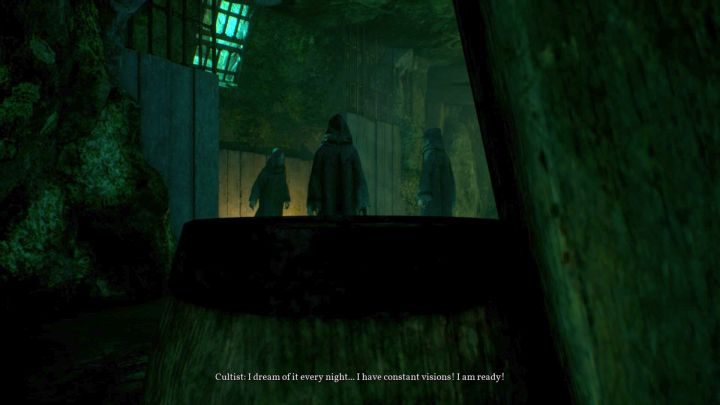 Kolejna grupka kultystów. - Rozdział 4 - Tunele pod rezydencją Hawkinsów | Solucja Call of Cthulhu - Call of Cthulhu - poradnik do gry