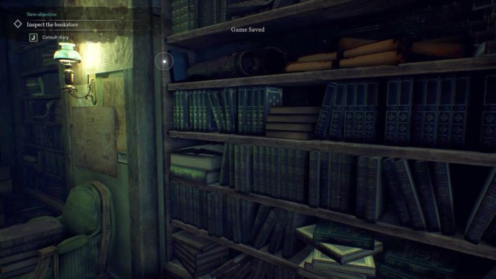 Pierwszy z wielu przedmiotów, które można tutaj znaleźć. - Rozdział 7 - Bezimienna księgarnia | Solucja Call of Cthulhu - Call of Cthulhu - poradnik do gry