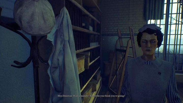 Donovan nie wpuści Cię do biura Dr Fullera. - Rozdział 8 - Instytut Riverside | Solucja Call of Cthulhu - Call of Cthulhu - poradnik do gry