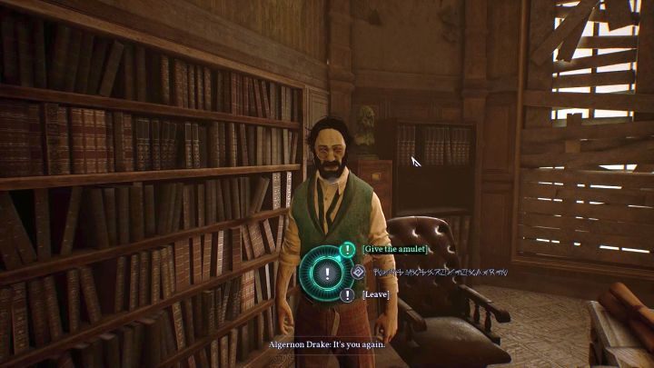 Daj Drakeowi amulet. - Rozdział 9 - Instytut Riverside | Solucja Call of Cthulhu - Call of Cthulhu - poradnik do gry