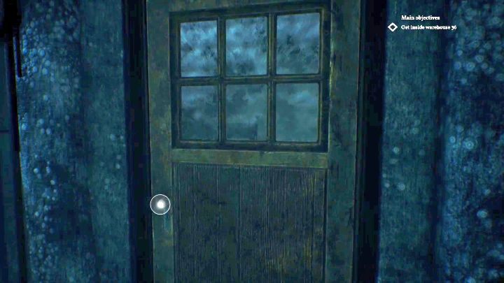 Wejście do chaty z likierem. - Jak ominąć strażników w Darkwater w Call of Cthulhu? - Call of Cthulhu - poradnik do gry