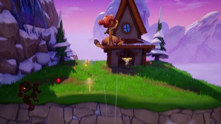 Robek mieszka na samym końcu etapu - Jajka | Tajemnice i Sekrety w Spyro: Year Of The Dragon - Spyro Reignited Trilogy - poradnik do gry