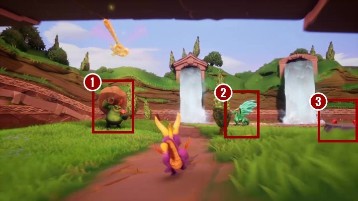 Następnie udaj się na lewo od punktu startowego - Oświeceni - Solucja Spyro the Dragon - Spyro Reignited Trilogy - poradnik do gry