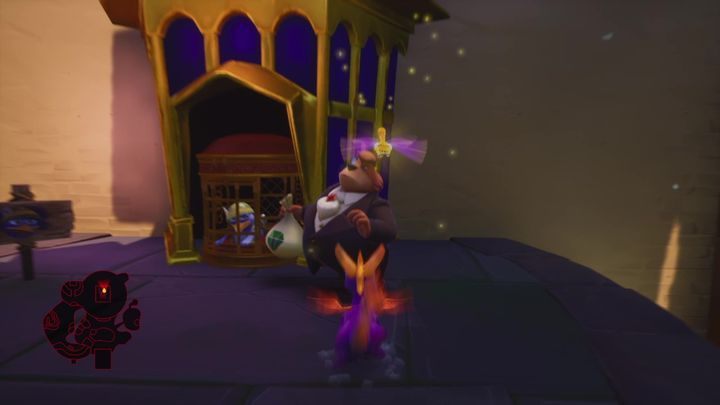 Ostatnim elementem znajdującym się na tym brzegu jest zawalone przejście do jaskini - Ogrody Południa - Solucja do Spyro: Year Of The Dragon - Spyro Reignited Trilogy - poradnik do gry