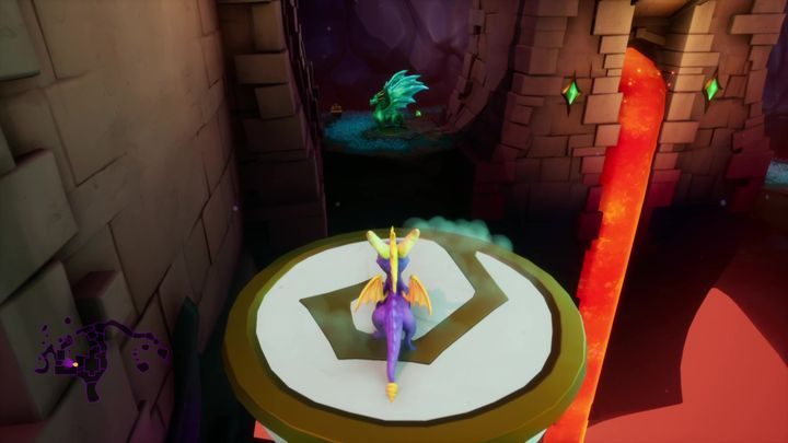 Unika znajduje się na lewo od lokacji startowej - Smoki do odnalezienia w Spyro the Dragon - Spyro Reignited Trilogy - poradnik do gry