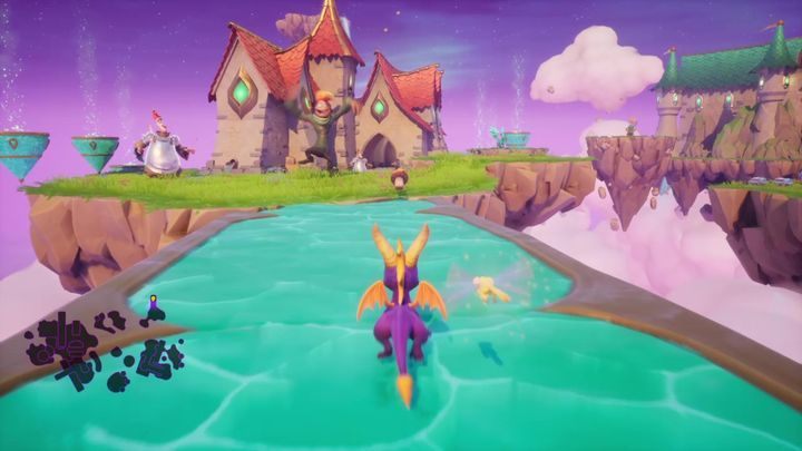 O ile zwykłego nicponia możesz zlikwidować za pomocą ognia, to z opancerzoną formą może być problem - Tkacze marzeń - Solucja Spyro the Dragon - Spyro Reignited Trilogy - poradnik do gry