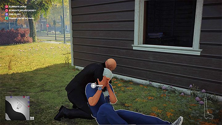 Pielęgniarza odnajdziesz tuż obok szopy - Misje fabularne w Zatoczce Whittleton | Hitman 2 - Hitman 2 - poradnik do gry