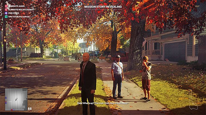 Opisywaną misją fabularną zajmij się od razu po rozpoczęciu gry - Misje fabularne w Zatoczce Whittleton | Hitman 2 - Hitman 2 - poradnik do gry