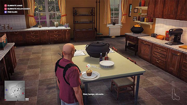 Dotrzyj teraz do kuchni posiadłości Janusa - Zamordowanie Janusa w Zatoczce Whittleton | Hitman 2 - Hitman 2 - poradnik do gry