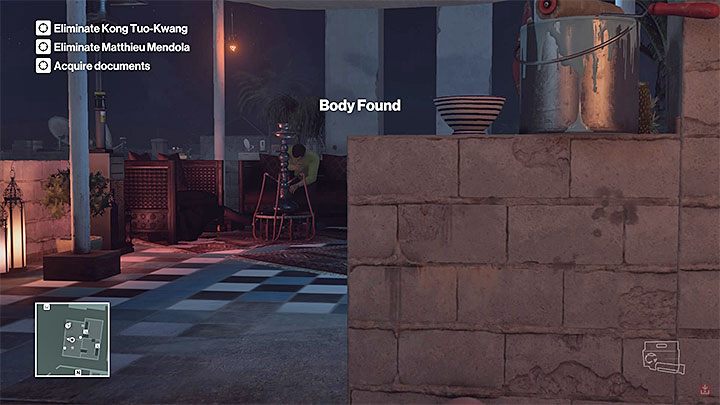 Fajka shisha jest w miejscu spotkania Mendoli i Konga - Hitman 2: Bonusowe misje - wszystkie trofea, lista (Misje Legacy) - Hitman 2 - poradnik do gry