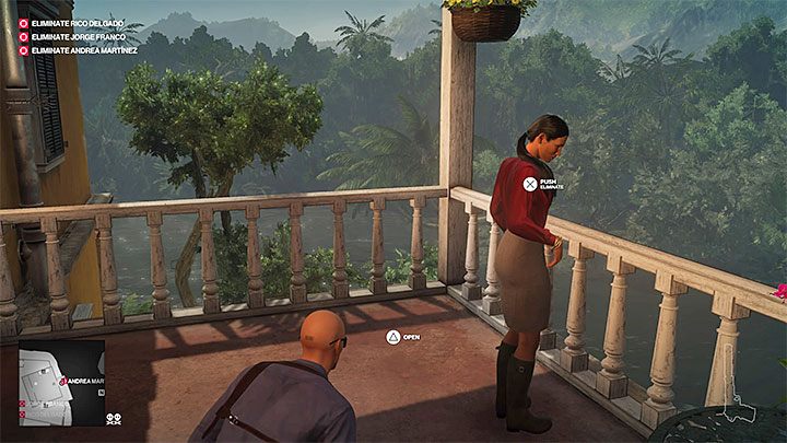 Zaczekaj na przybycie Andrei Martinez - Zadania fabularne w misji Trzygłowy wąż | Hitman 2 - Hitman 2 - poradnik do gry